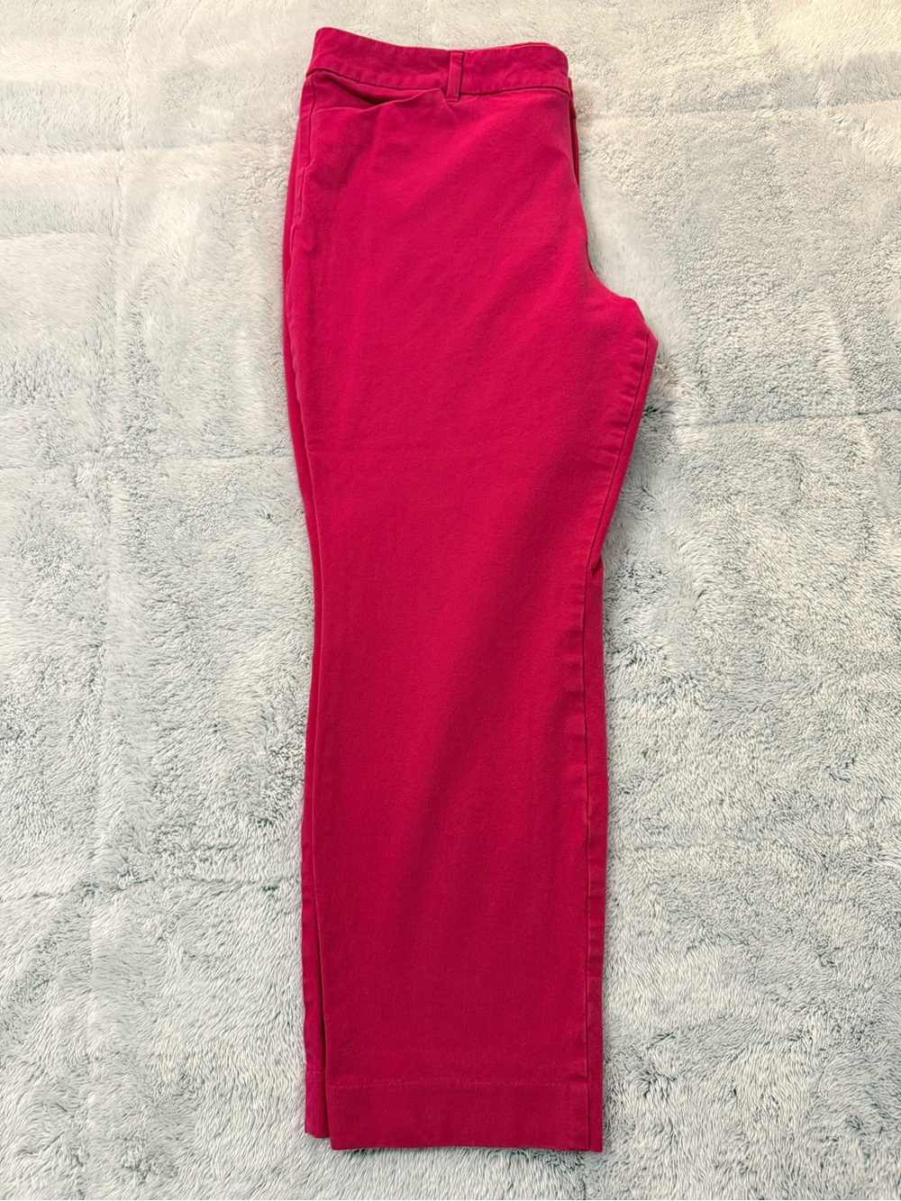 Old Navy High Rise Pixie Skinny Ankle Pants Berry Fine Pink 18 Petite